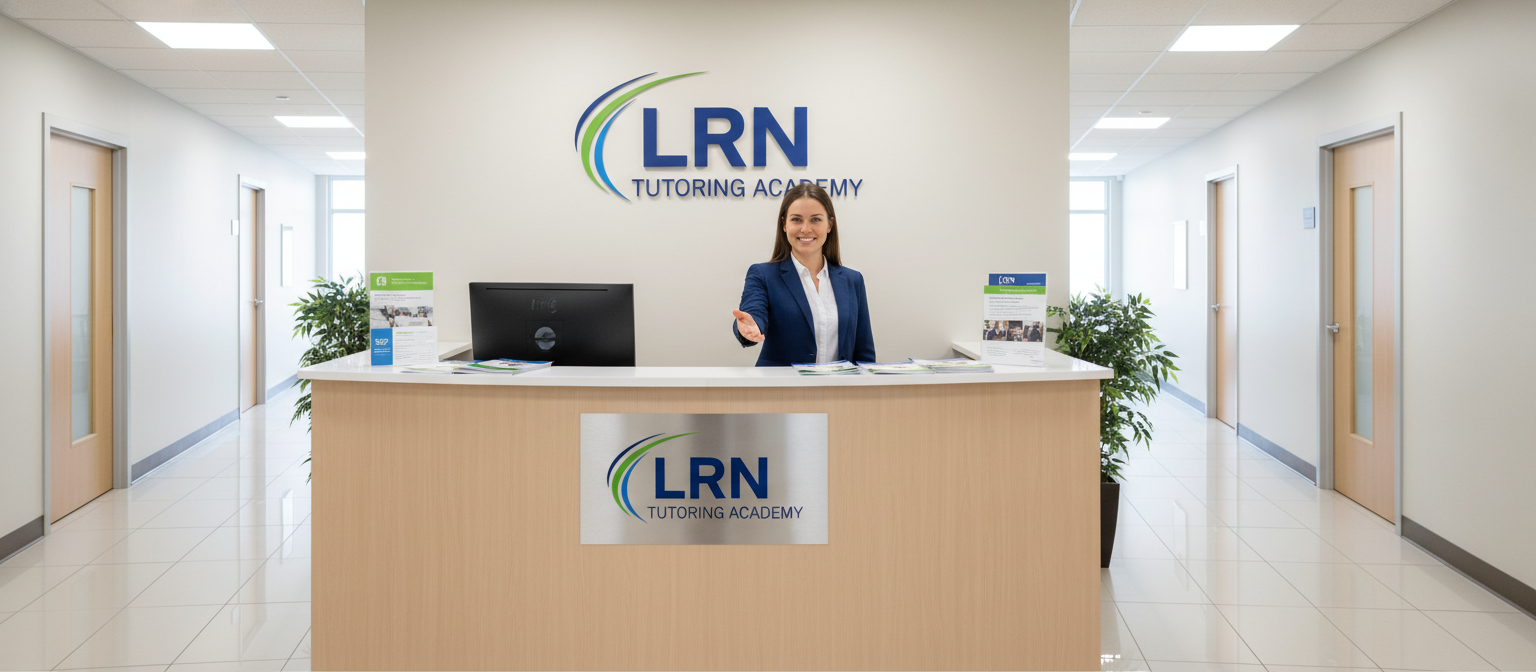 Friendly LRN staff member ready to help